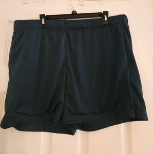 Abercrombie Green Retro Gym Shorts